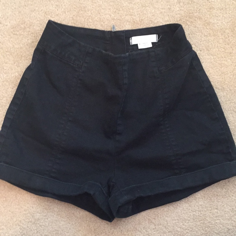 Urban outfitters high waisted navy shirt size 4